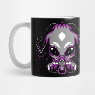 alien head Mug